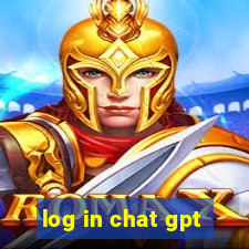 log in chat gpt